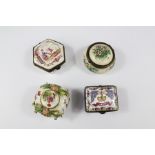An 18th Century French Enamel Pill/Patch Box