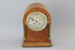 A Mahogany Mantel Clock