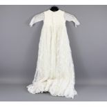 A 19th Century Exquisitely Made Lace Christening Gown