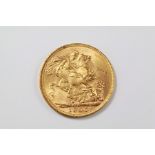 A Queen Victoria Solid Gold Full Sovereign dated 1897