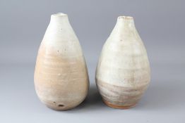 Two Pleydell-Bouverie Pottery Lamp Bases
