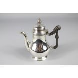 A Miniature Silver Coffee Pot