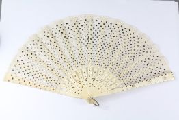 A Late 19th Century Sequin Fan