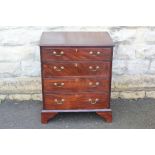 A Reproduction Mahogany Chest of Drawers