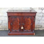 A Late Victorian Mahogany Sideboard