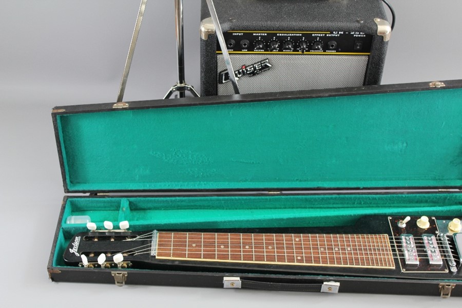 Jedson Steel Slide Guitar with Cruiser Amplifier - Image 2 of 2