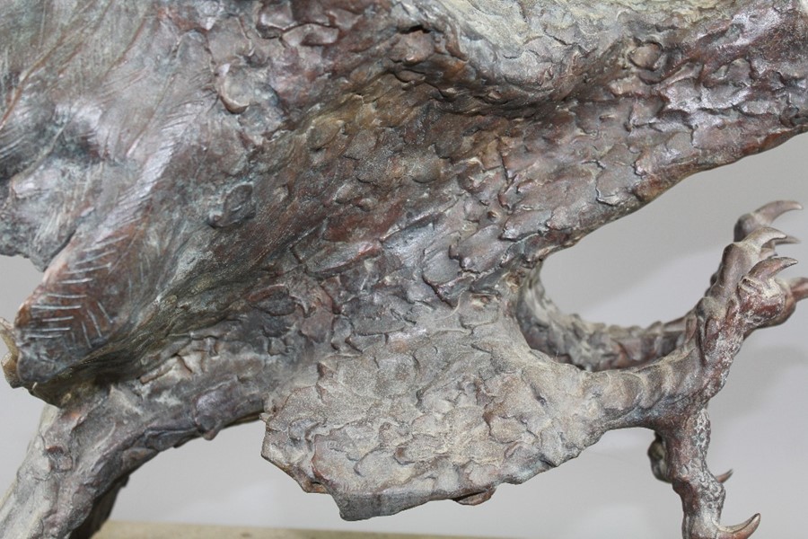 An Impressive Bronze Eagle Sculptue - Image 7 of 7