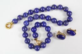 A Lady's Gioielle del Mare Lapis Lazuli Beads