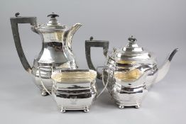 A Silver Tea Serving Set