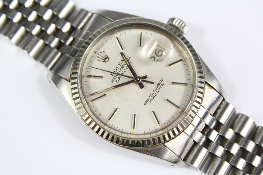 A Gentleman's Vintage Stainless Steel Rolex Oyster Wrist-watch - Image 5 of 7