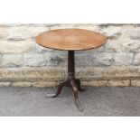 A Mahogany Tilt-top Occasional Table