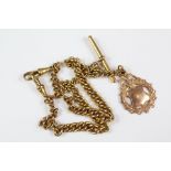 A Gold-plated Vintage Fob Chain