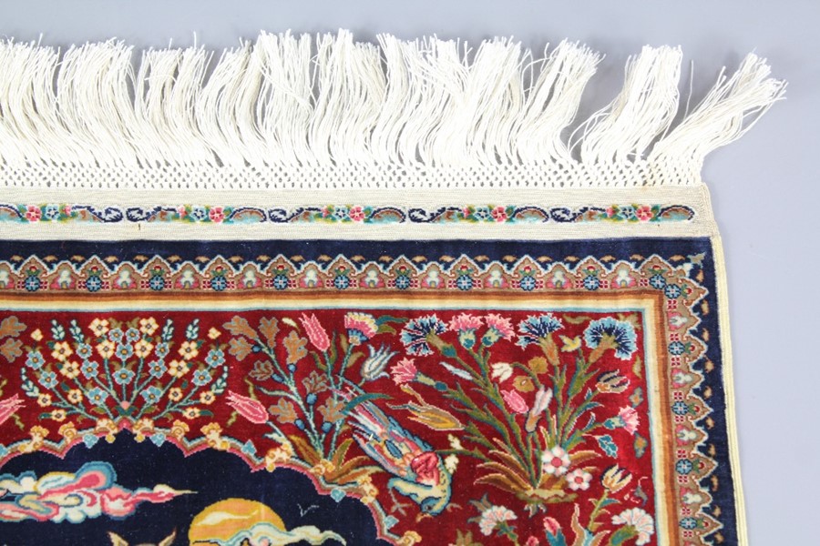 21st Century Ozipek Hereke Silk Carpet - Image 5 of 12