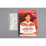 A Louise Tomlinson Signed Programme