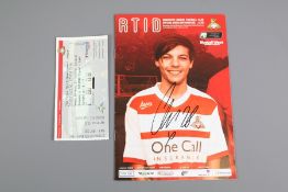 A Louise Tomlinson Signed Programme