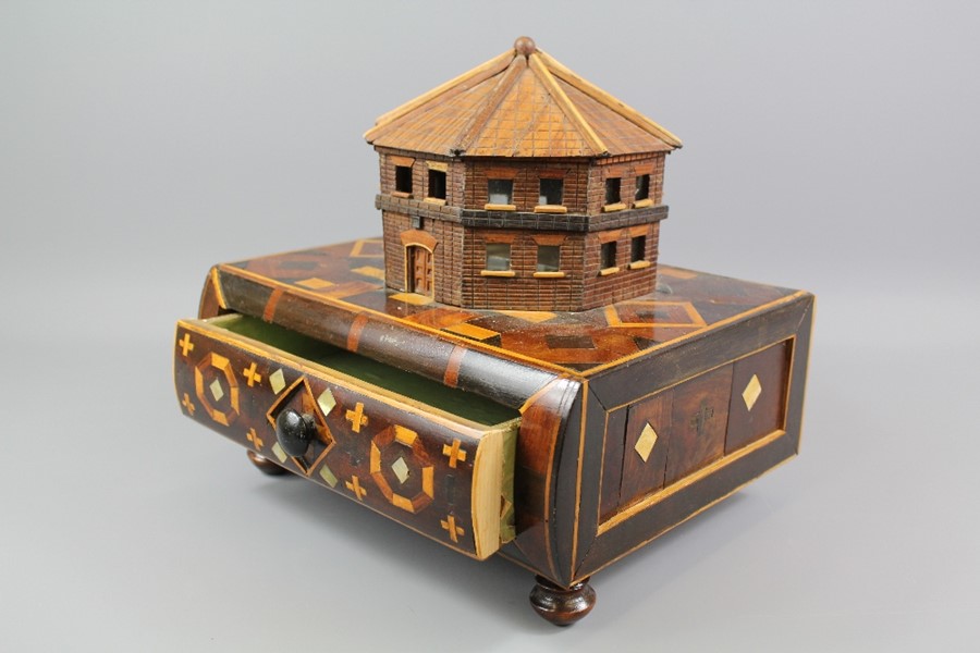 A 19th Century Parquetry Box - Image 2 of 3