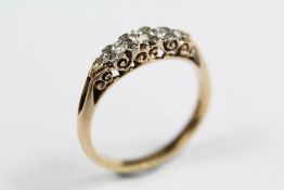 Antique 18ct Diamond Ring