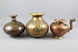 Three 18th and 19th Century Indian Lota