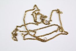 A 9ct Yellow Gold Chain