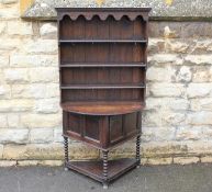 An Antique Oak Dresser