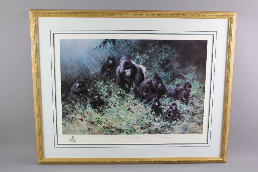 David Shepherd Wildlife Artist CBE,OBE, FGRA, FRSA Print