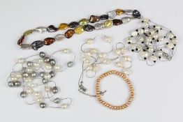 Fresh Water Pearl Necklaces