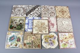 Thirteen Victorian Tiles