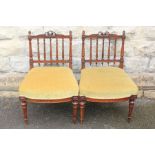 A Pair of Victorian Chairs