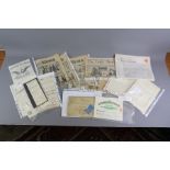 Late 19th and Early 20th Century Newspapers and Documents