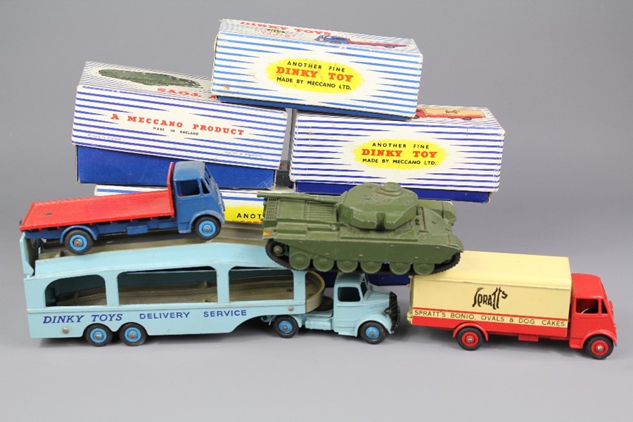 Four Dinky Toy Vehicles
