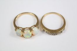 Miscellaneous 9ct Gold Rings