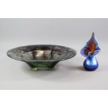 An Amethyst Studio Glass Fruit Bowl