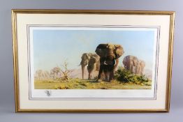 David Shepherd Wildlife Artist CBE, OBE, FGRA, FRSA Limited Edition Print