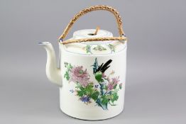 A Large Oriental Ceramic Tea Pot