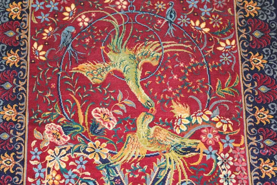 21st Century Ozipek Hereke Silk Carpet - Image 7 of 17