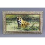 Tony Forrest Wildlife Artist Original Oil on Canvas