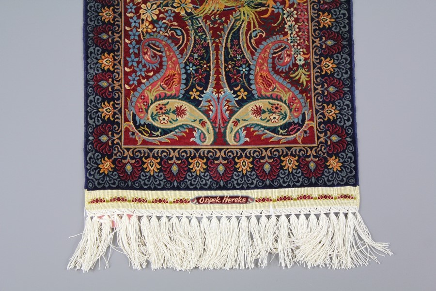 21st Century Ozipek Hereke Silk Carpet - Image 2 of 17