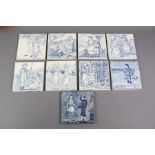 Josiah Wedgwood & Sons Blue and White Tiles