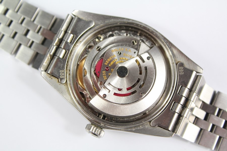 A Gentleman's Vintage Stainless Steel Rolex Oyster Wrist-watch - Image 6 of 7