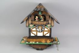 A Swiss MAPSA Edelweiss Cuckoo Clock