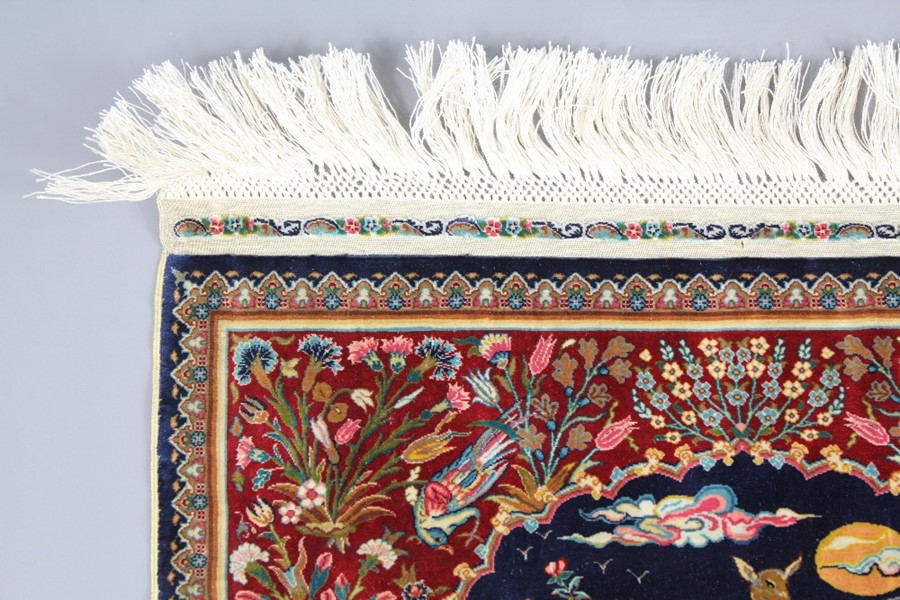 21st Century Ozipek Hereke Silk Carpet - Image 4 of 12