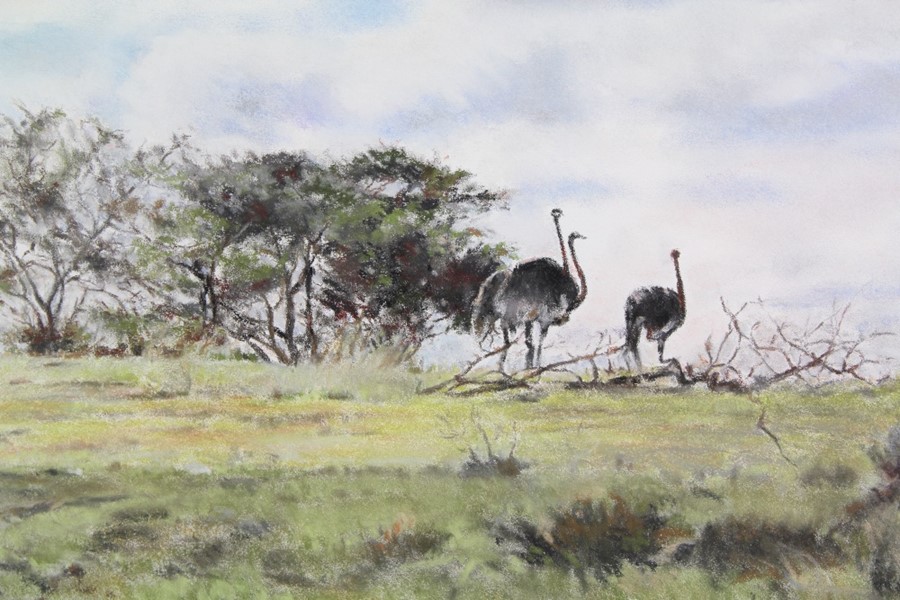 Hamish Grant (1937-2013) Pastel - Image 2 of 3