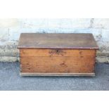 Antique Pine Blanket Box