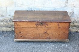 Antique Pine Blanket Box