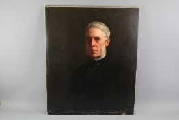 A Victorian Oil on Canvas Portrait