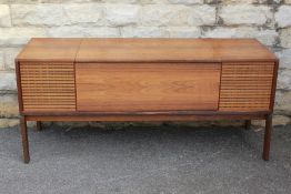 A Danish Retro Rosewood Music Cabinet.