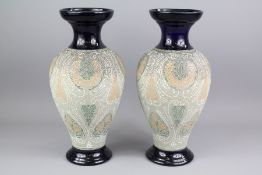 A Pair of Lovatt Langley Mill Pottery Vases