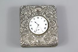 A Silver Cased Pocket Watch