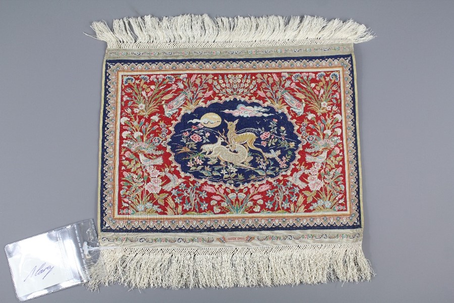 21st Century Ozipek Hereke Silk Carpet - Image 10 of 12