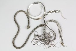 Fancy Silver Necklaces